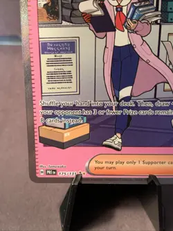 Pokemon TCG Lacey 175/131 Sv Prismatic Evolutions SIR Full Art Holo Trainer NM/M - Image 5