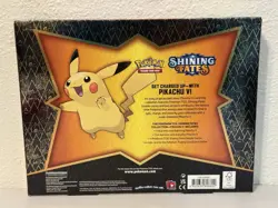 Pokemon TCG Shining Fates Pikachu V Collection Box Factory Sealed - Image 3