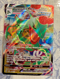 Pokemon TCG Rayquaza VMAX 102/159 Crown Zenith Holo - Image 1