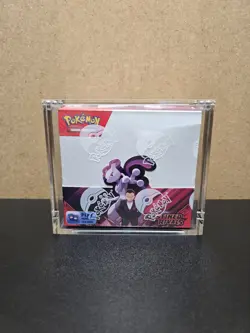Pokemon Booster Box Magnetic Acrylic Display Case UV Protected - Image 2
