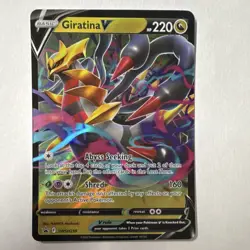 Pokemon TCG Giratina V SWSH259 Sword & Shield Promo Holo 220 HP Dragon - Image 1