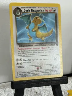 Dark Dragonite 22/82 Non Holo Team Rocket 2000 Pokemon TCG - Image 3
