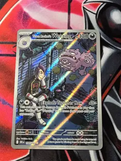 Pokemon TCG Team Rockets Weezing Destined Rivals 199/182 NM - Image 1