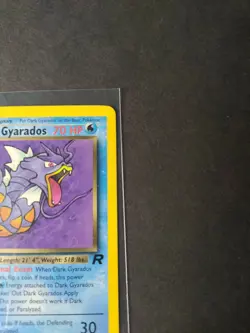 2000 Pokemon Dark Gyarados #25 Team Rocket First Edition Non Holo Never Been... - Image 4