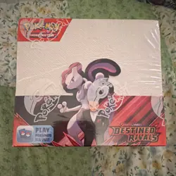 Pokemon Scarlet & Violet Destined Rivals Booster Box English 2024 Mewtwo - Image 1