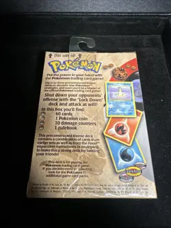 Factory Sealed! Pokemon Fossil Lockdown Theme Deck With Acrylic Case! 742818060776 - Image 3