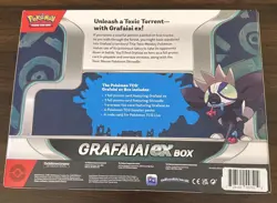 Pokemon TCG Grafaiai ex Box New Factory Sealed - Image 4