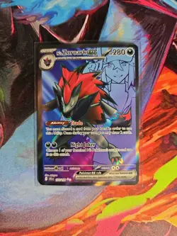 Pokemon N's Zoroark EX Journey Together 175/159 Ultra Rare English - Image 1