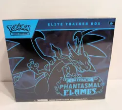 Pokemon TCG Phantasmal Flames Elite Trainer Box New Factory Sealed - Image 1