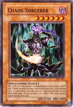 Chaos Sorcerer - IOC-023 Common Unl NM Yugioh - Image 1