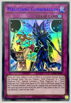 LDS3-EN099 Magicians' Combination- Blue Ultra Rare 1st Edition Near Mint YuGiOh - Image 1