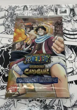 2006 Bandai One Piece CCG Passage To The Grand Line Sealed Booster Pack English - Image 1