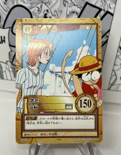 2001 Nami Luffy C462 One Piece Carddass Hyper Battle Japanese Bandai NM - Image 1