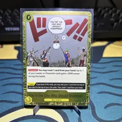 One Piece TCG You're The One Who Should Disappear OP06-115 PRB02 Reprint - Image 1