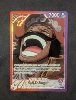 Gol D Roger Leader OP13-003 Alt Art One Piece Carrying On His Will OP13 pristine - Image 1