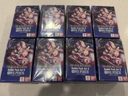 One Piece Double Pack Set Of 9 (OP14-EB04) Lot Of 8 - Image 1
