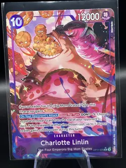 ONE PIECE - CHARLOTTE LINLIN - OP11-073 - ALT ART RARE ENGLISH - Image 1