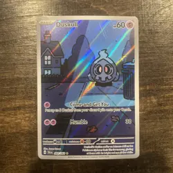 Pokemon TCG Cards Duskull 068/064 Shrouded Fable Illustration - Image 1
