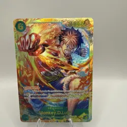 Monkey D. Luffy OP13-118 Secret Carrying on His Will ONE PIECE Card Game english - Image 1