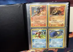 Pokemon Vintage Cards Delta Species & Team Aqua/Magma Binder Included - Image 2