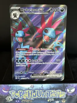 Pokemon Card Hydreigon ex 161/086 White Flare Holo Ultra Rare NM - Image 1