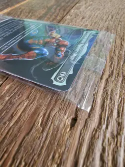 Marvel Legends Magic The Gathering MTG Spider-Man Battle Damaged CARD ONLY - Image 3