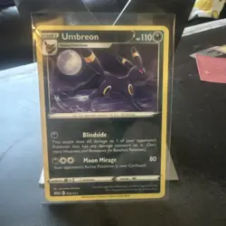 Pokemon Card TCG Umbreon SWSH129 Sword and Shield Black Star Promo Holo - Image 1