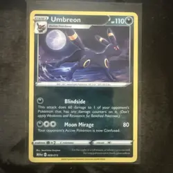 Pokemon Card TCG Umbreon SWSH129 Sword and Shield Black Star Promo Holo - Image 3