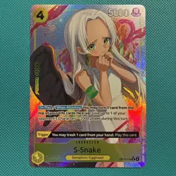 S-Snake (Alt Art) OP13-114 R Carrying on His Will - ONE PIECE Card Game ENGLISH - Image 1