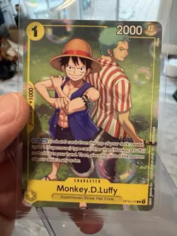 One Piece CCG Monkey.D.Luffy OP10-111 Rare Promo Card Factory Sealed Mint - Image 1