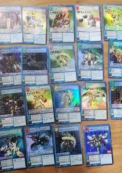 Vintage Digimon Card Lot Bulk Sale 530 Cards Old Japanese TCG Collection - Image 4