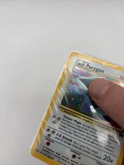 Pokemon TCG Cool Porygon - WoTC #15 Black Star Promo Card Holo Sealed* - Image 3