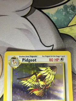 Pidgeot 8/64 Holo Rare Jungle Set Unlimited Edition Pokemon Card 1999 WOTC - Image 3