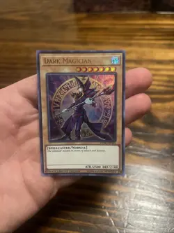 Yugioh Card TCG Dark MAGICIAN Holo ULTRA RARE Limited Edition DUPO-EN101 NM - Image 1
