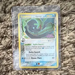 Rayquaza EX Holon Phantoms 16/110 Delta Species Rare Pokemon TCG Card English - Image 1