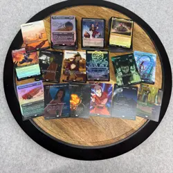 Magic The Gathering Avatar The Last Airbender Collector Booster Cards Lot - Image 1