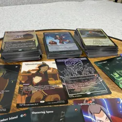 Magic The Gathering Avatar The Last Airbender Collector Booster Cards Lot - Image 4