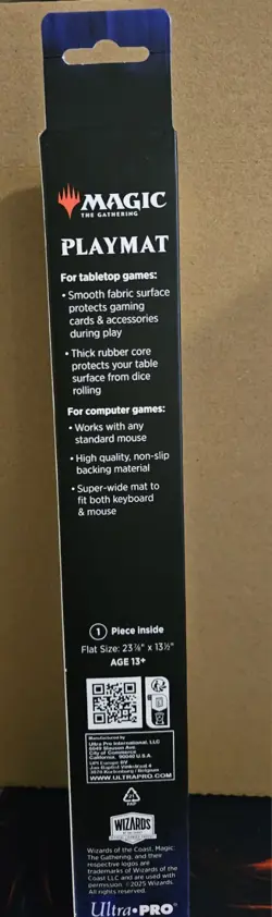 MTG UltraPro Final Fantasy Bahamut + Ifrit Holofoil Premium Playmat Mousepad NEW - Image 2