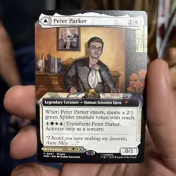 Peter Parker Amazing Spider-Man Disney Exclusive Promo MTG 4x - Image 1