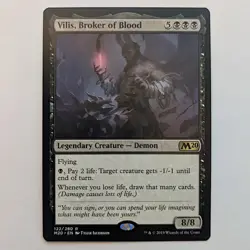 Vilis, Broker of Blood, 2020 Core Set (M20) #122 NM MTG - Image 1