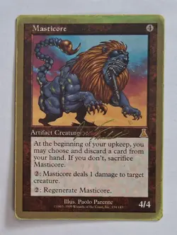 Magic MTG - Masticore - World Championships Worlds 2000 - HP - Image 1