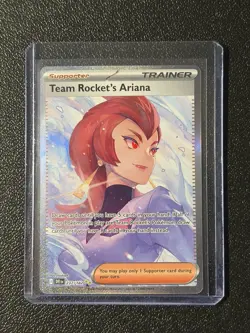 Team Rocket's Ariana 237/182 Pokemon TCG Sv10: Destined Rivals Near Mint - Image 1