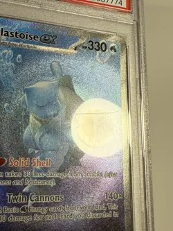 Blastoise EX Scarlet & Violet 151 Pokemon Illustration 200/165 PSA 9 Mint - Read - Image 4