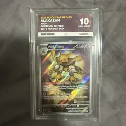 Alakazam 009 Me: Mega Evolution Promo Holo Pokemon Center stamped ACE 10 - Image 1
