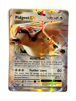 Pokemon TCG Pidgeot EX 64/108 Holo Rare XY: Evolutions - Image 1