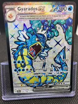 Pokemon Gyarados ex 225/198 - Scarlet & Violet - NM English - Image 1