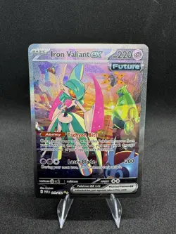 Iron Valiant ex - 249/182 SV04: Paradox Rift Holo Pokemon TCG NM - Image 1