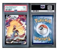 PSA 9 2022 POKEMON SWORD & SHIELD LOST ORIGIN #TG17 FA/PIKACHU VMAX LOST ORIGIN - Image 3