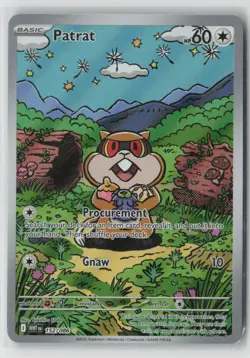 Pokemon Patrat Holo #152/086 SV: White Flare Near Mint or Better - Image 1