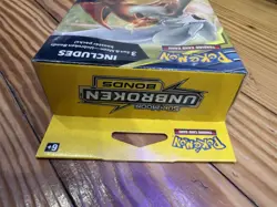 Pokemon Sun & Moon Unbroken Bonds 3-Pack Hanger Box Brand New Factory Sealed TCG - Image 3